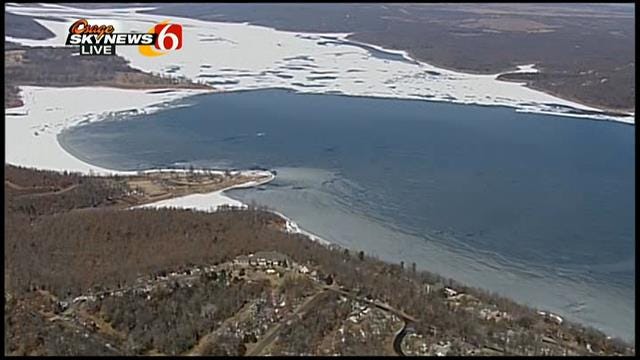 WEB EXTRA: Osage Skynews 6 Flies Over Keystone Lake