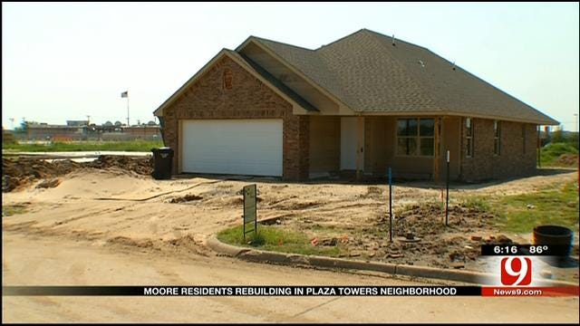 New Homes Going Up In Moore 3 Months After Tornado