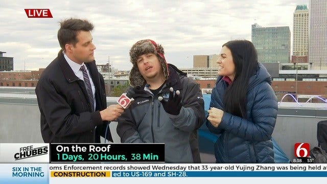 'Free Chubbs' Update: Dave Davis Joins Chubbs Atop News On 6 Roof