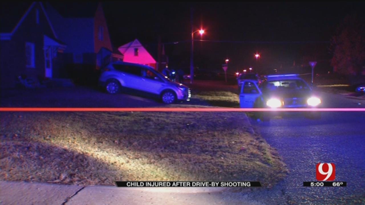 OKC Police Investigate After 3-Year-Old Girl Injured In Drive-By Shooting