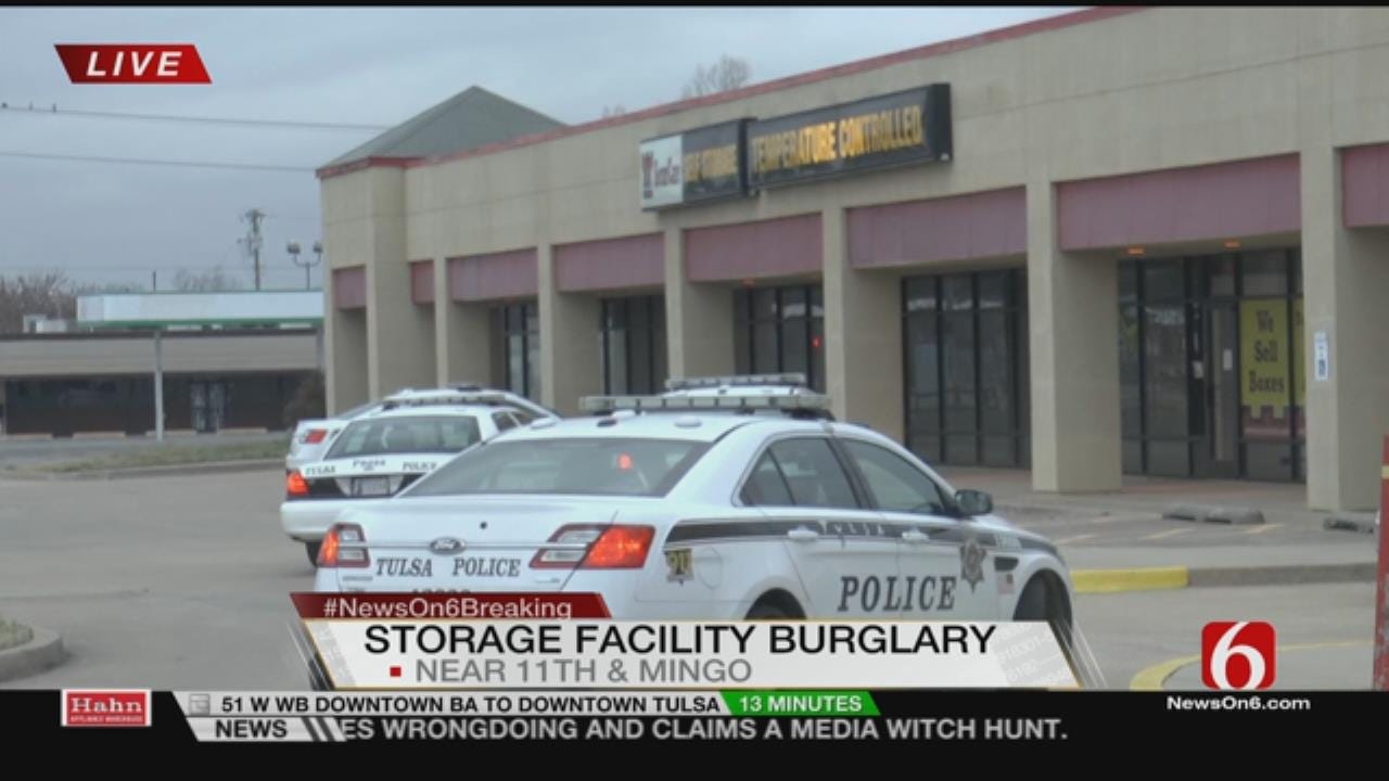 Storage Facility Employees Capture Possible Tulsa Burglar