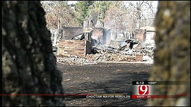 Choctaw Mayor Rebuilds After Wildfire