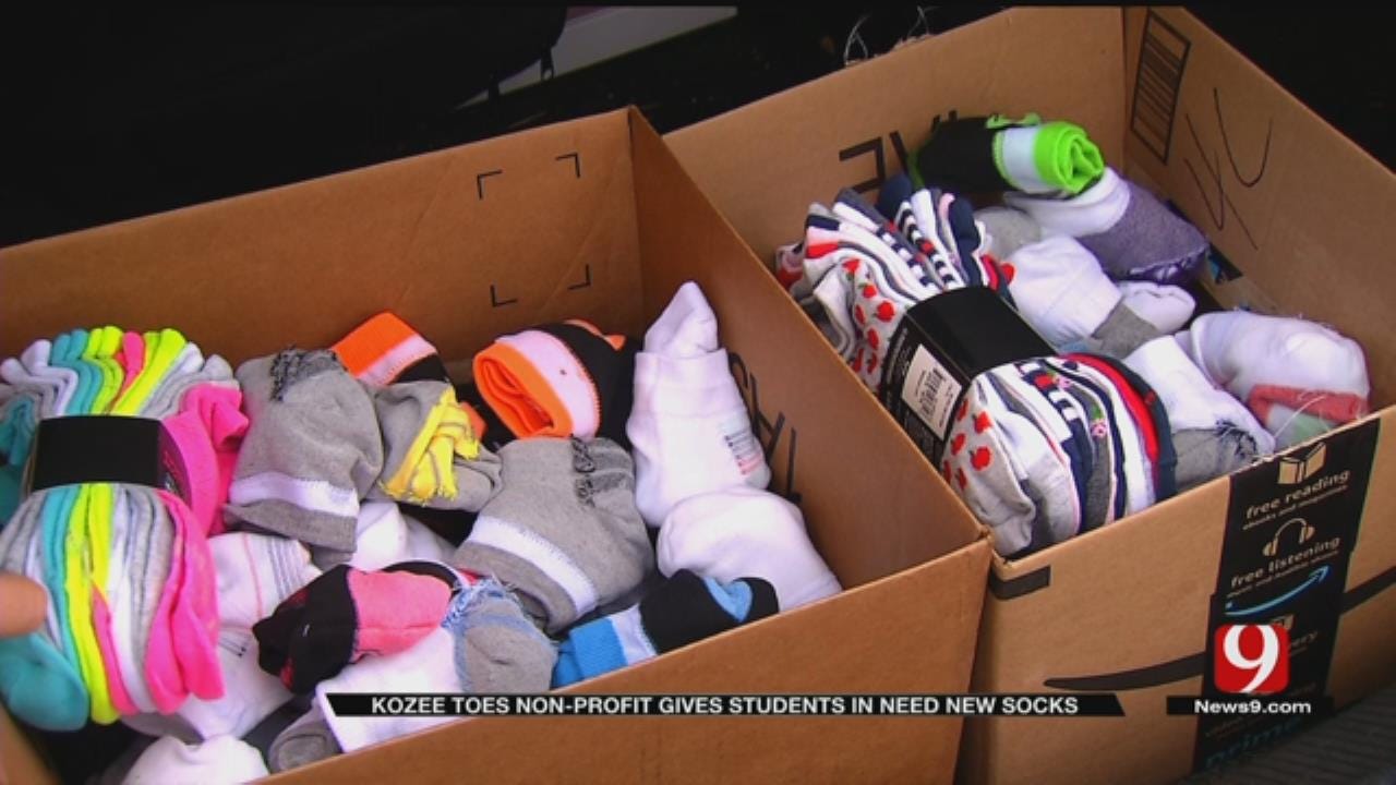 Oklahoma Woman Starts Non-Profit To Provide Socks To Students In Need