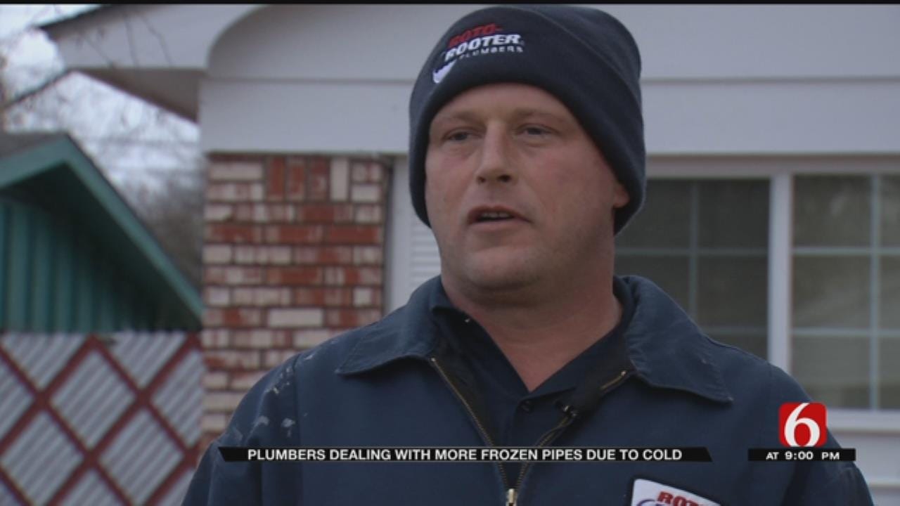 Frozen Pipes Cause Problems Throughout Green Country