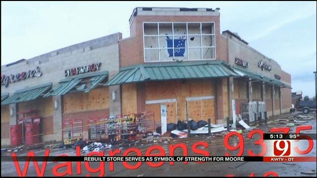 Badly Damaged In May 20 Tornado, Moore Walgreens Re-Opens For Business