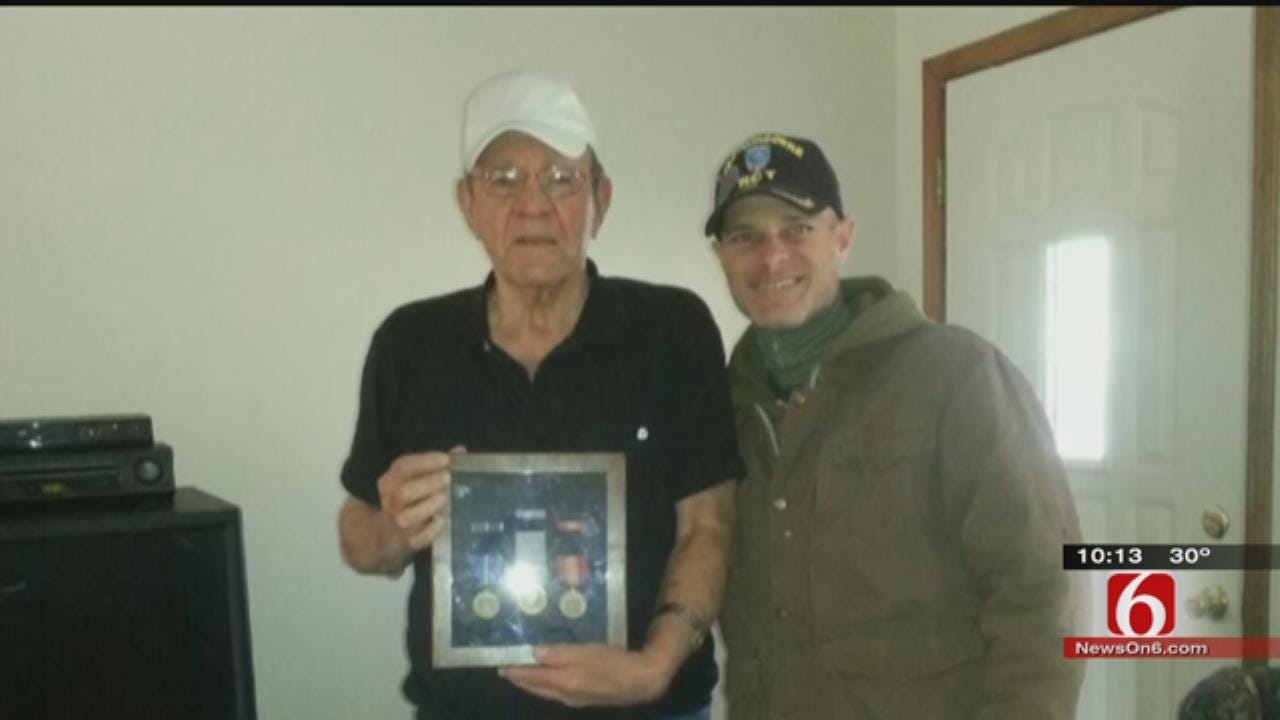 OK Army Veteran Reunites Korean War Veteran With Stolen War Medals
