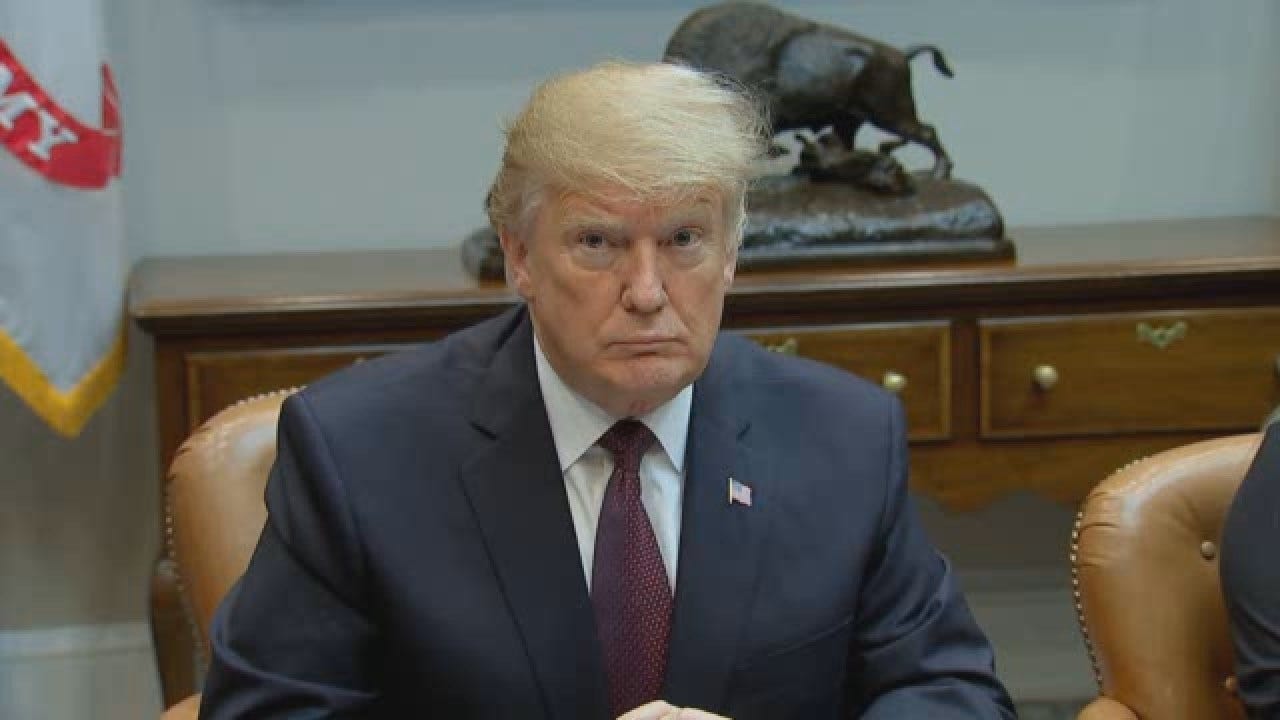President Trump Responds To Former Attorney's Threat Claims