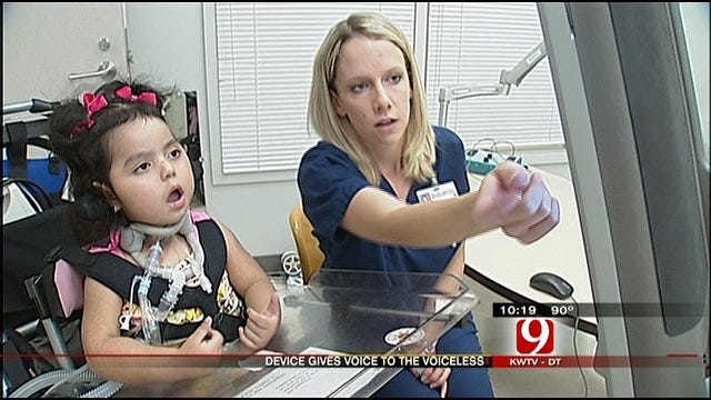 Children's Center Gives Two-Year-Old Her Voice