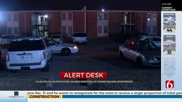 Police: 2 Men Shot At Tulsa Apartment Complex