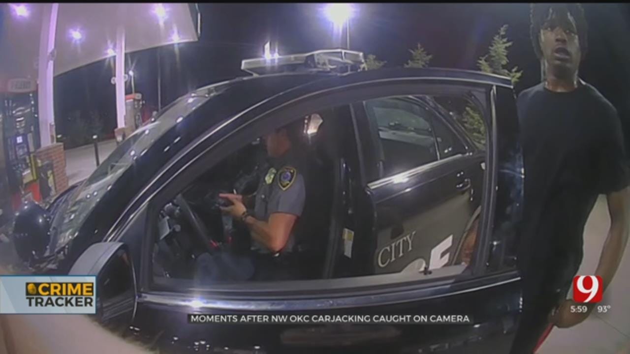 They Tried To Pull Out A Gun Carjacking Victim Speaks With Okc Police Moments After Crime