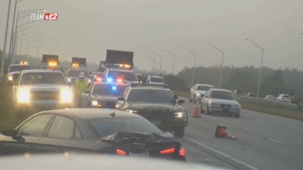GRAPHIC WARNING: Trooper Gets Hit By Vehicle In Florida Crash