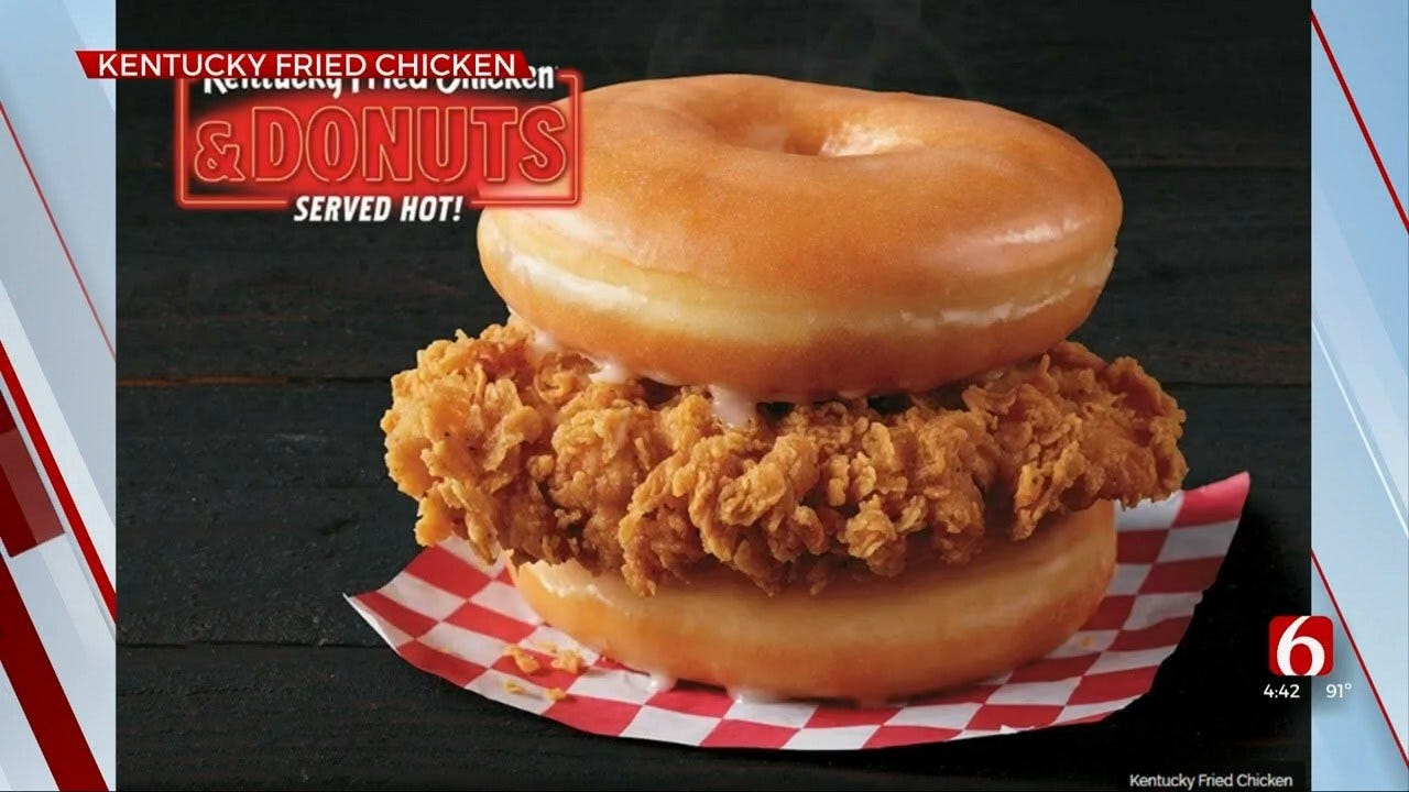 Something To Talk About: Would You Try A Donut Chicken Sandwich?