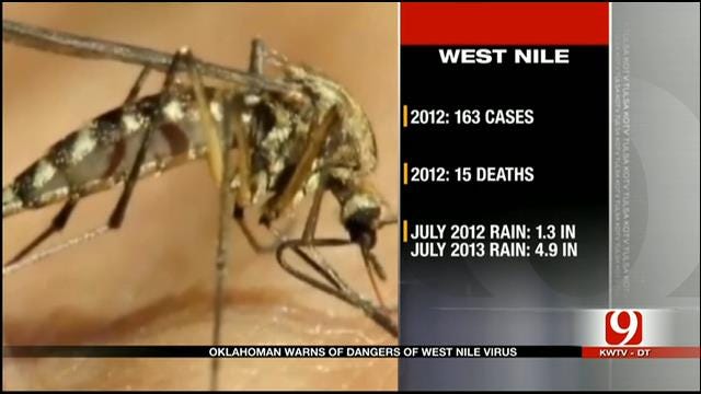 Mosquitoes In Oklahoma Test Positive For West Nile Virus