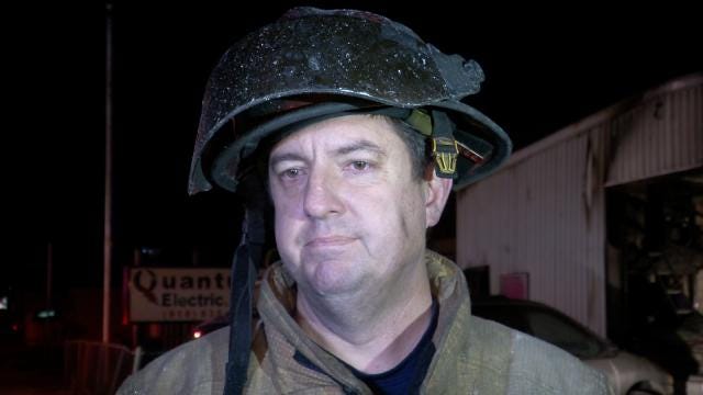 WEB EXTRA: Tulsa Fire Captain Corey Parks Talks About The Fire