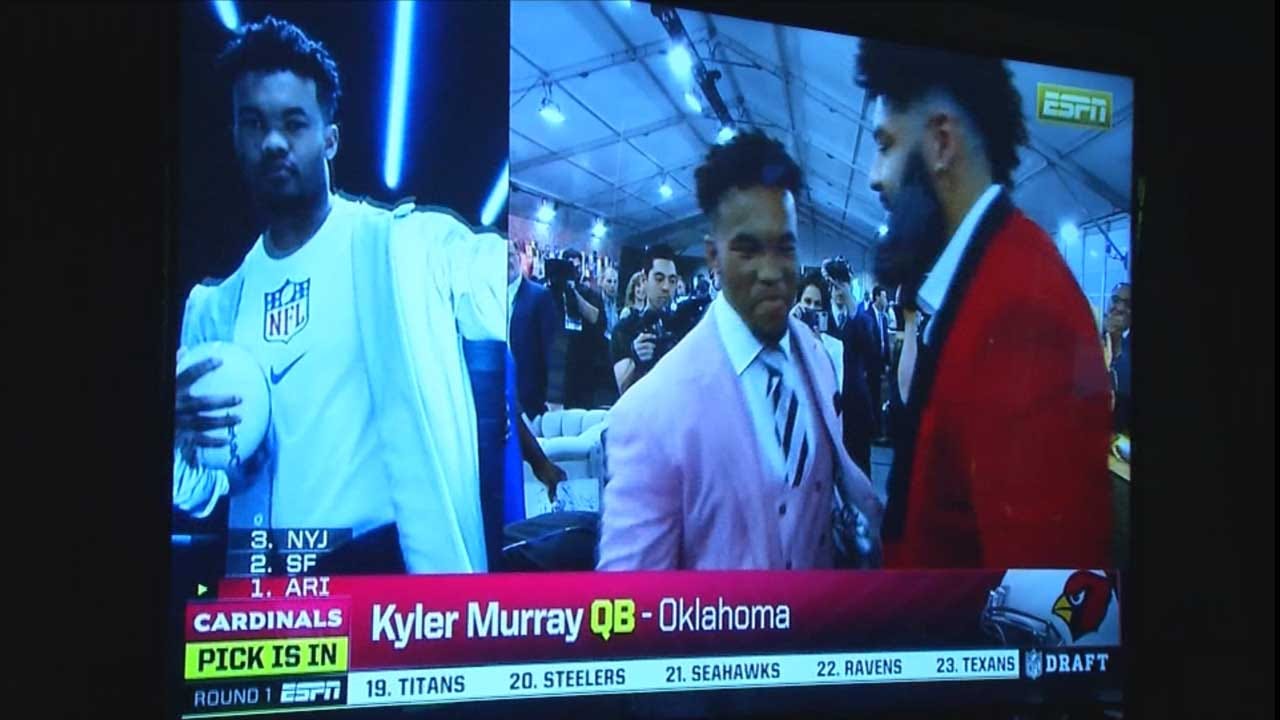 OU QB Kyler Murray Drafted Overall No. 1 In NFL Draft