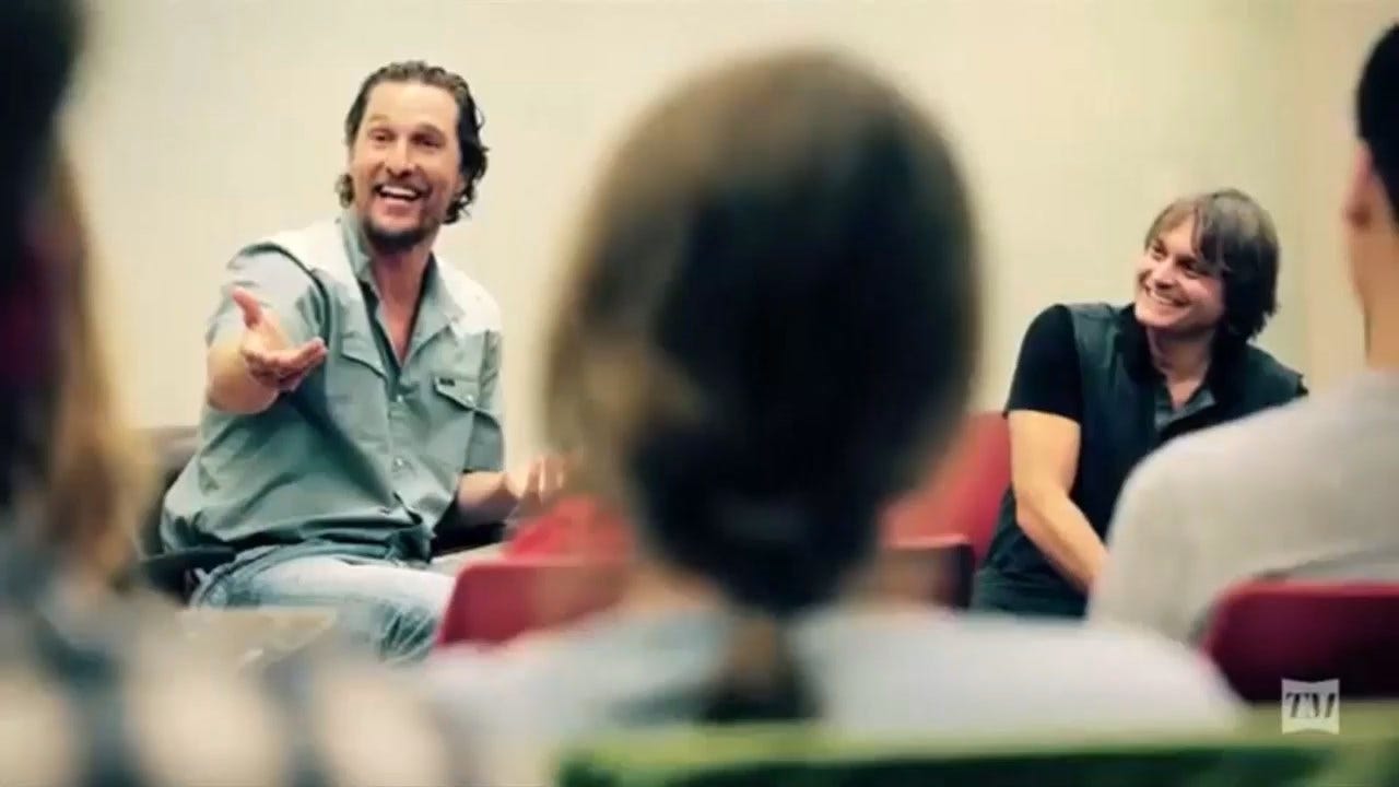 A Look Inside Matthew McConaughey's Script To Screen Class