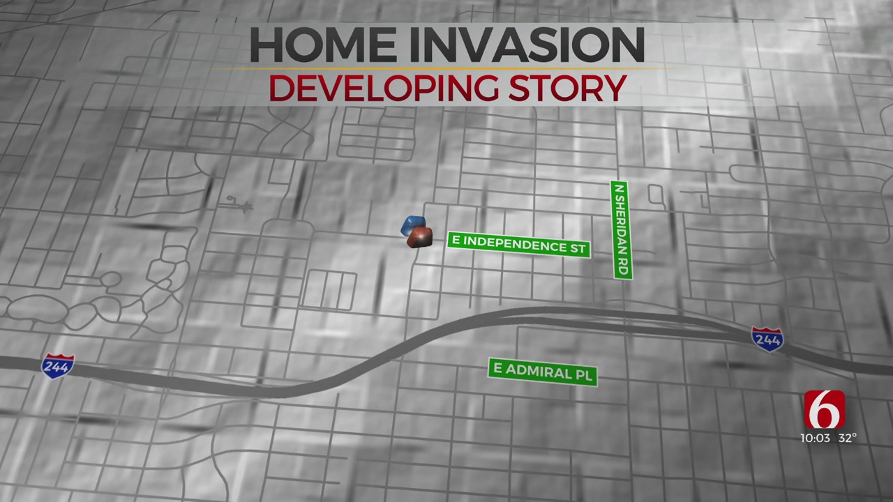 Tulsa Police Look For Person Responsible For Home Invasion