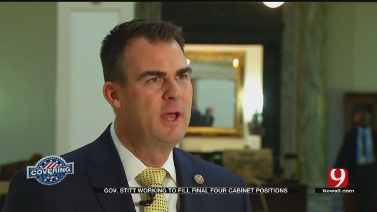 Governor Stitt Looking To Fill 4 Cabinet Positions