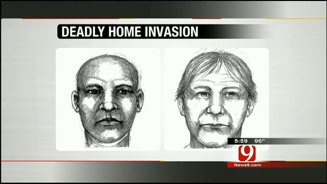 OKC Police Release Sketches Of Suspects In Fatal Home Invasion