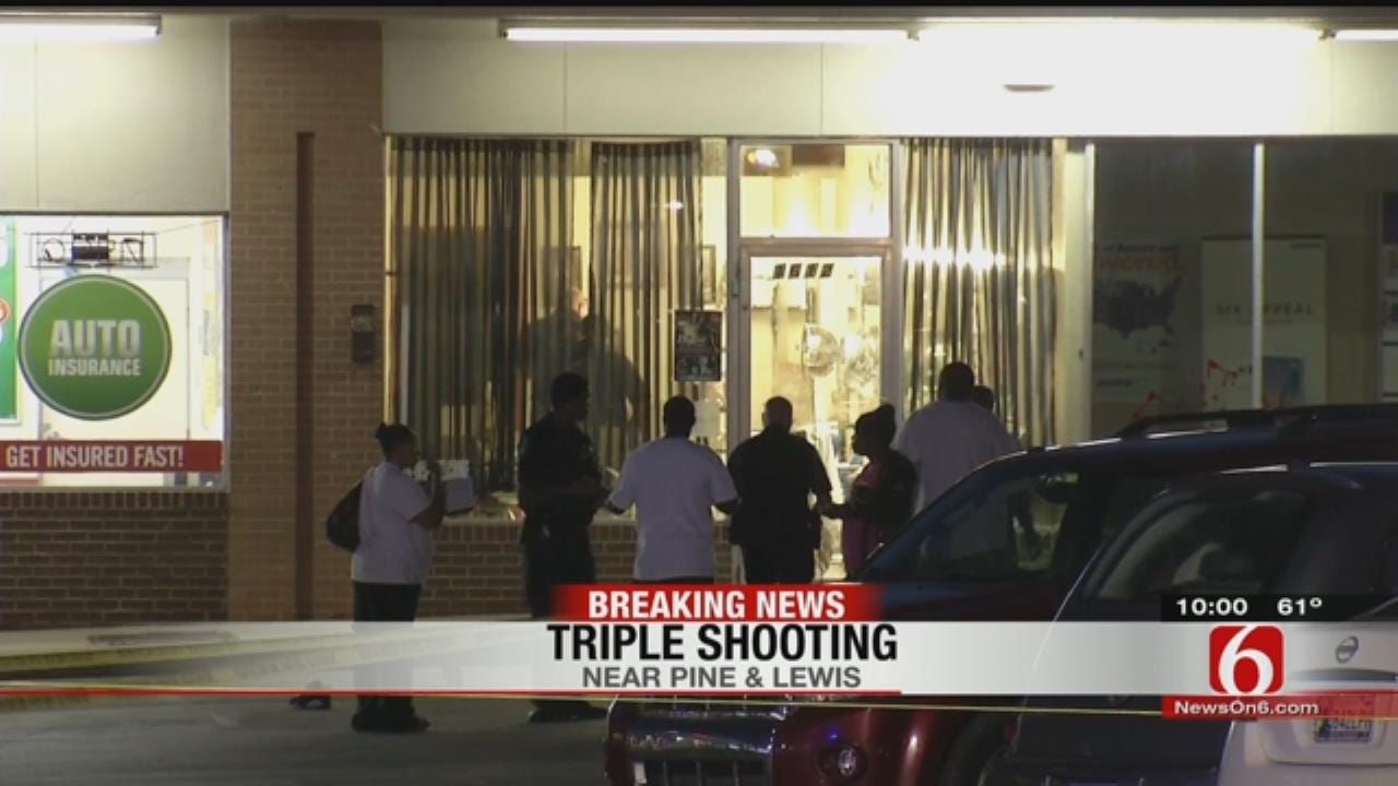 Police: Three Victims, Including 10-Year-Old, Shot Near Tulsa Shopping Center