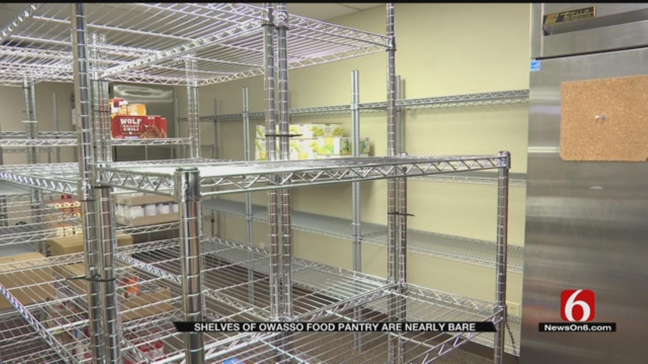 Owasso Food Pantry In Desperate Need Of Donations
