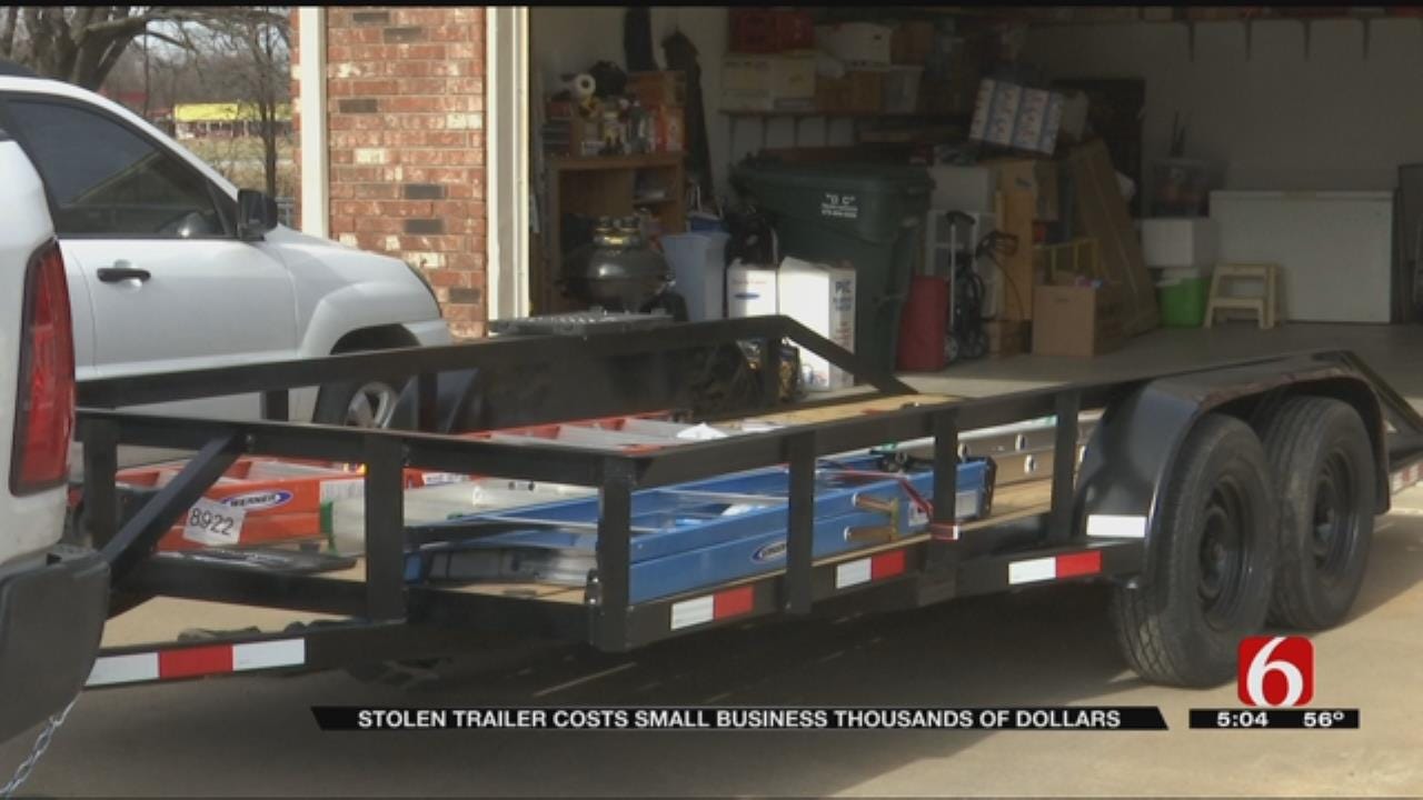 Chouteau Man Loses Valuable Business Trailer To Thieves