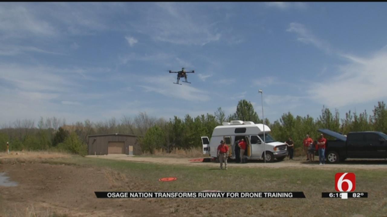 Osage Nation Letting Budding Drone Pilots Train At Former Airpark