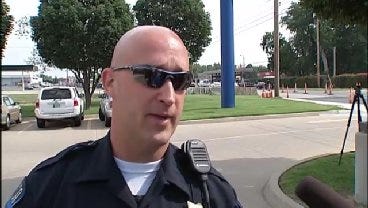 WEB EXTRA: Tulsa Police Sgt. Sokoloski Talks About Thursday Bank Robbery