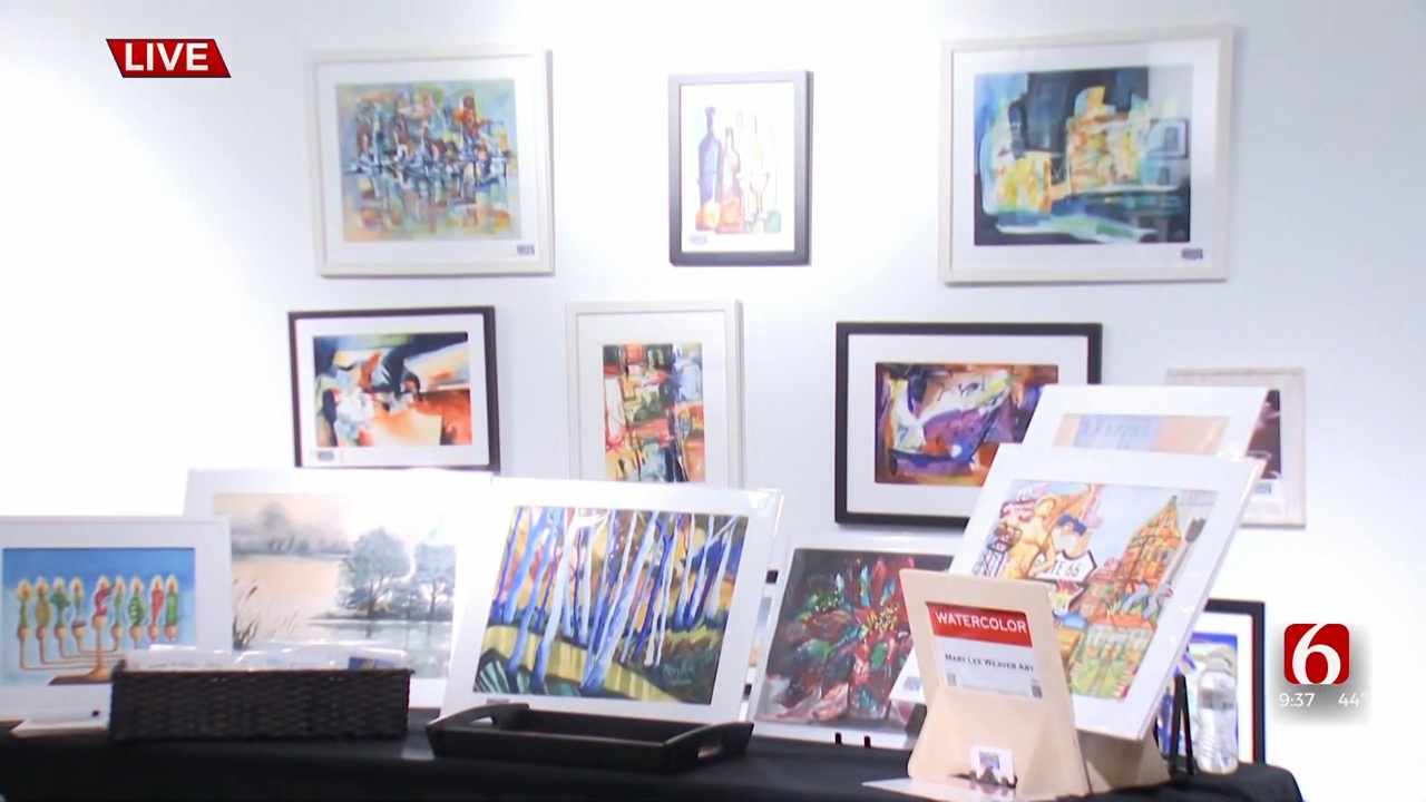 Preview Of Living Arts Of Tulsa's Holiday Art Market