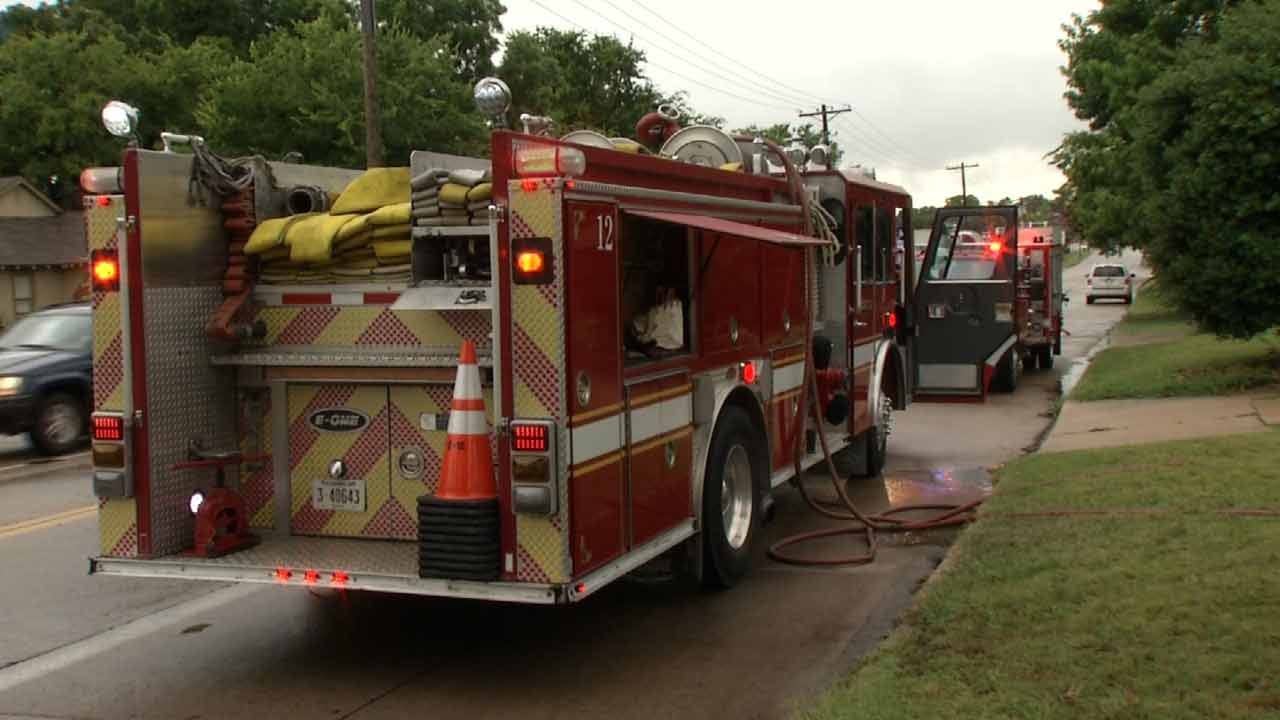 Tulsa House Sparked After Branch Knocks Over Power Line