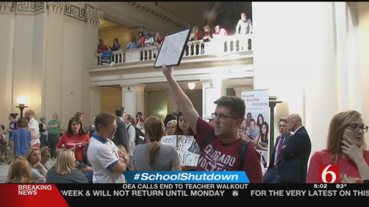Oklahoma House, Senate Adjourn With No New Action On School Funding