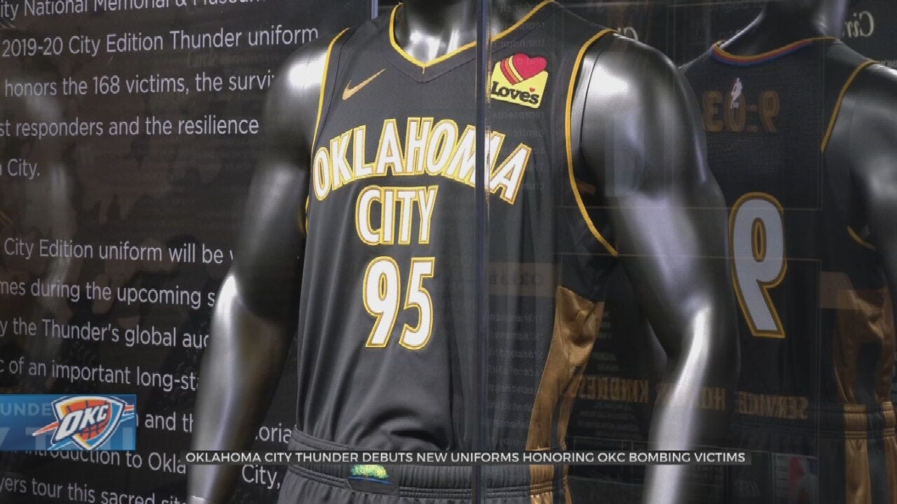OKC Thunder Honor Murrah Bombing Victims and Survivors With Special Jersey