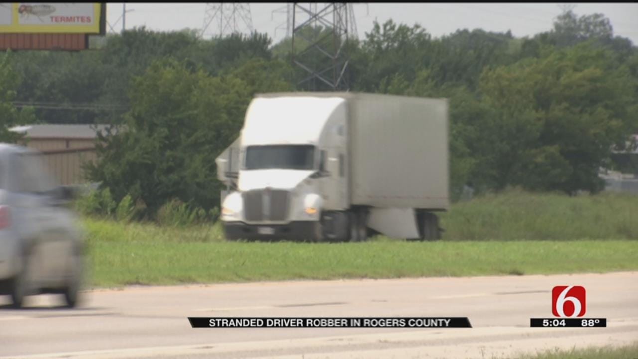 Stranded Woman Robbed After Car Broke Down In Rogers County