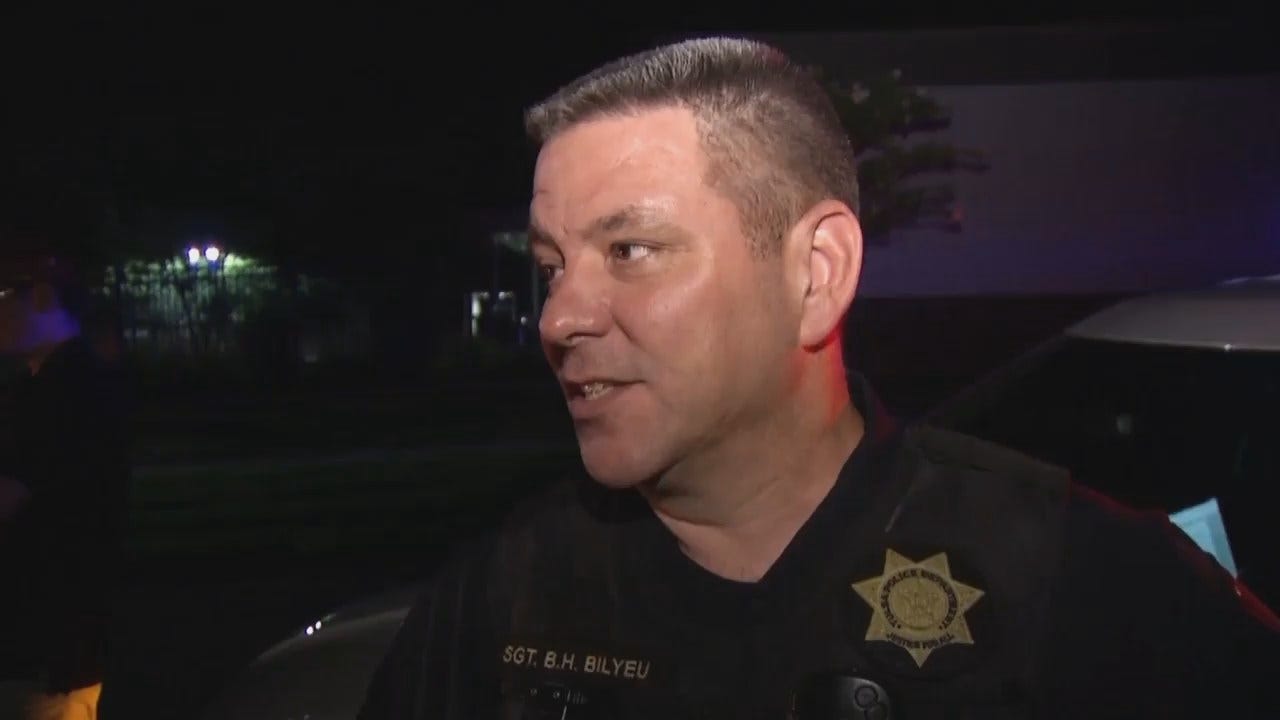 WEB EXTRA: Tulsa Police Sgt. Brett Bilyeu Talks About Chase