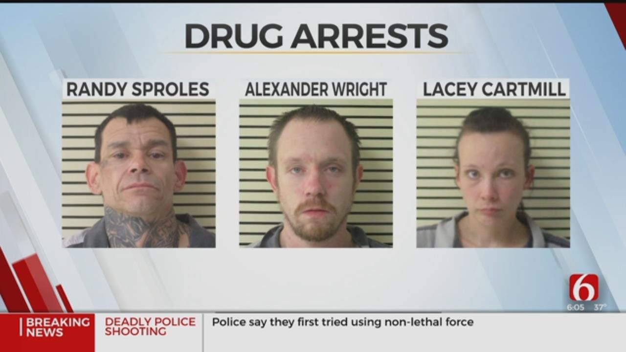 3 Arrested In Wagoner County Drug Bust