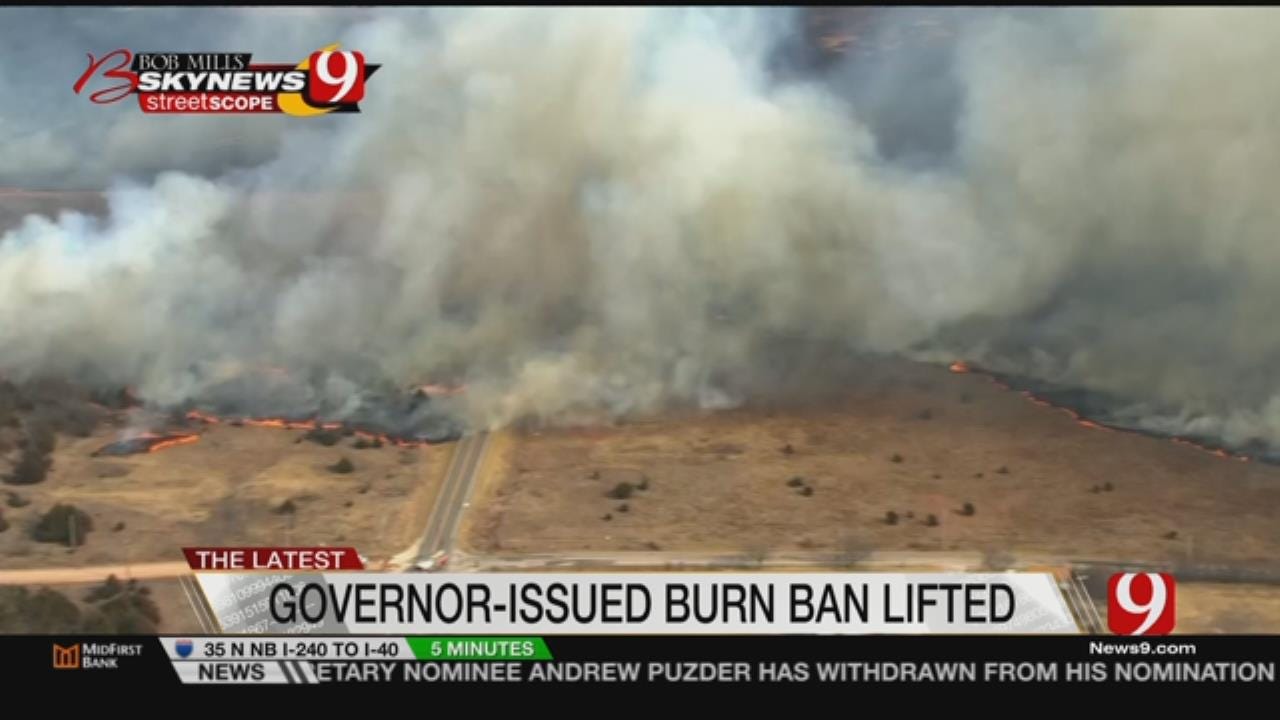 Statewide Burn Ban Over But Still In Place In Certain Parts Of State