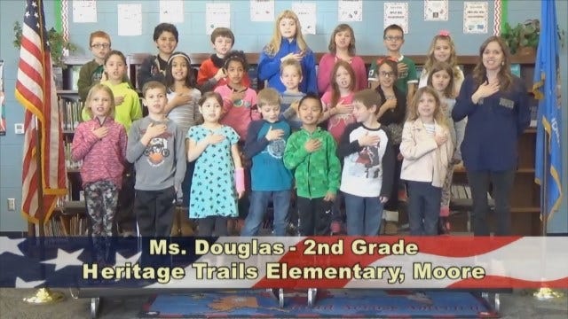 Ms. Douglas’ 2nd Grade Class At Heritage Trails Elementary