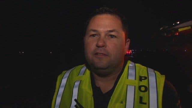 WEB EXTRA: Broken Arrow Police Sgt. Keith Cook Talks About Crash