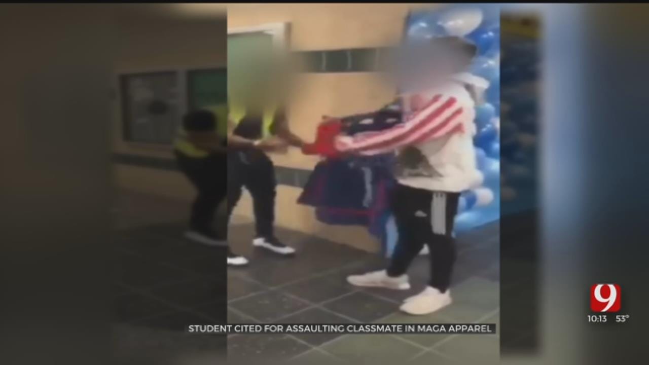 Edmond HS Student Cited For Assaulting Classmate In President Trump, 'MAGA' Apparel