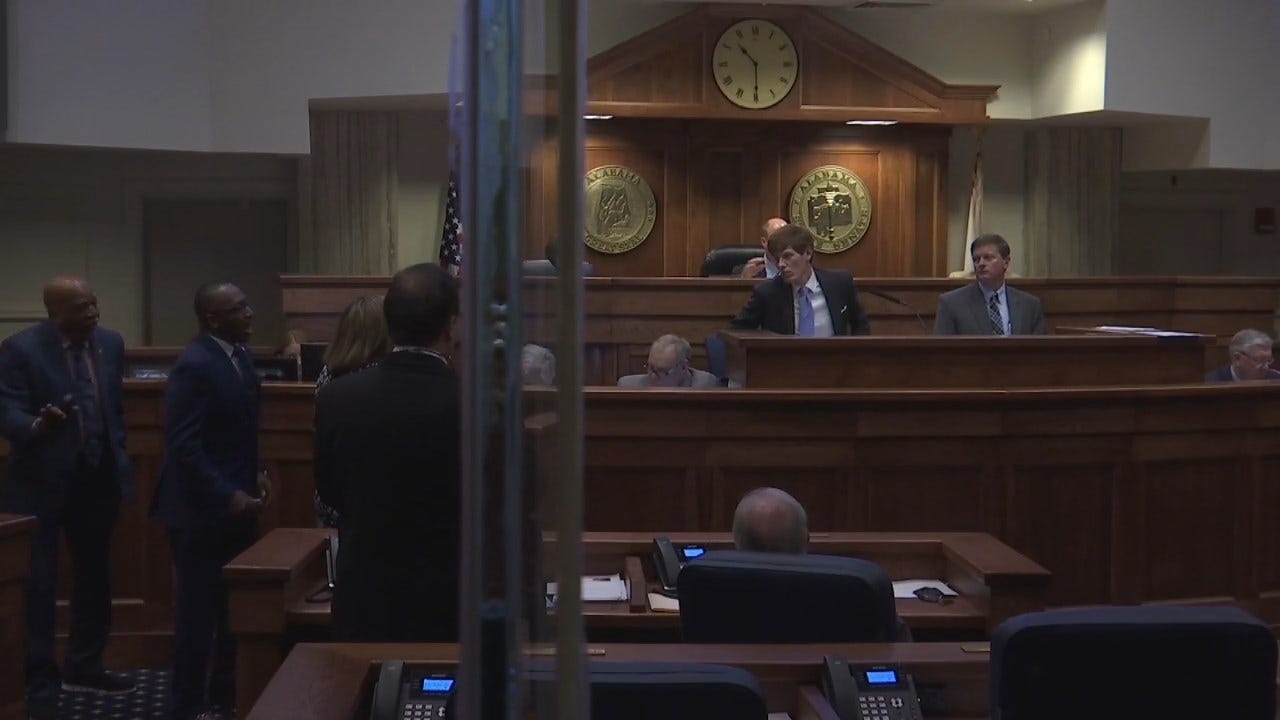 TENSE MOMENTS: Alabama Senate Debate Over The State's Controversial Abortion Bill