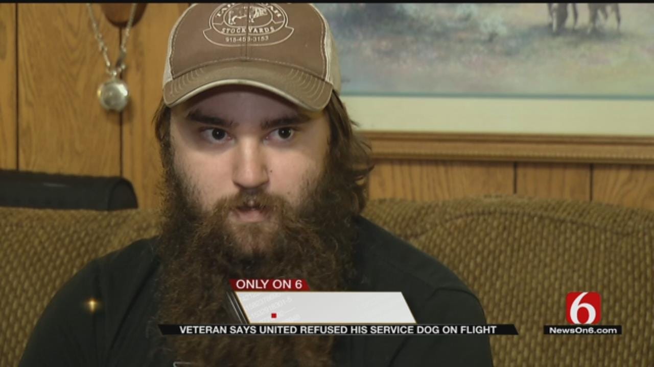 Fort Gibson Veteran’s Service Dog Denied Access On Plane