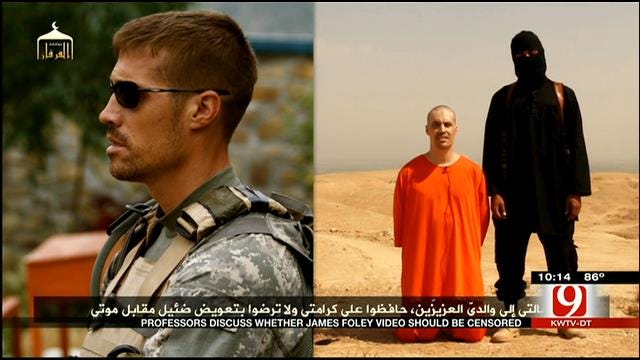 Oklahoma Professors Discuss Whether James Foley Video Should Be Censored