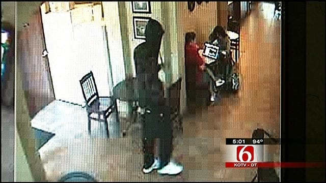Surveillance Video Released In South Tulsa Cafe Robbery