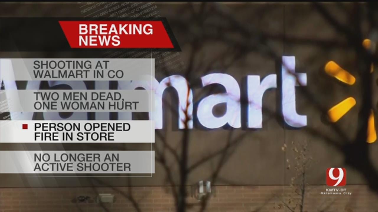 2 Killed, 1 Hurt In Colorado Walmart Shooting