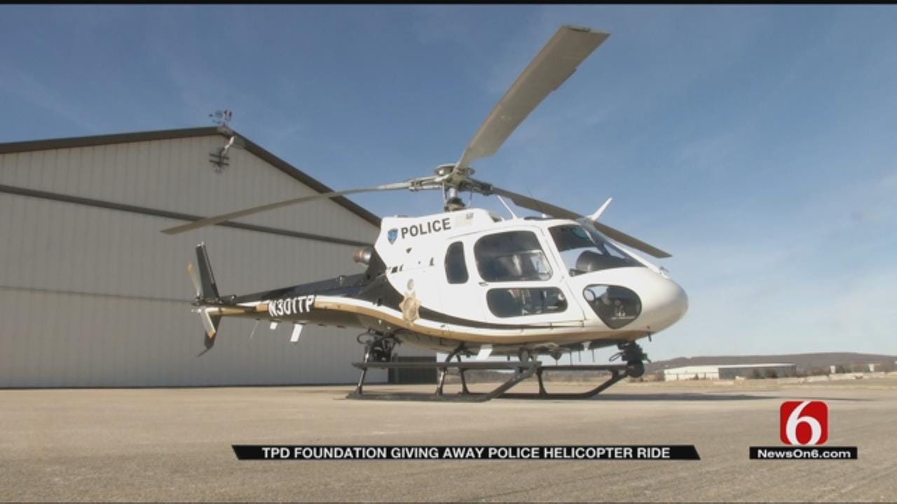 TPD Foundation Offering A Chance To Ride In Police Helicopter