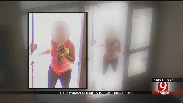 Police: Woman Attempts To Stage Kidnapping At Moore Elementary School