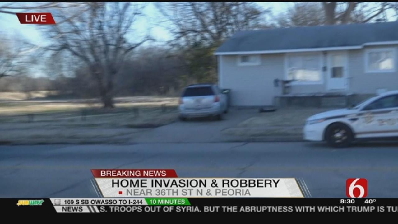 Joseph Holloway Reports On Tulsa Home Invasion Robbery