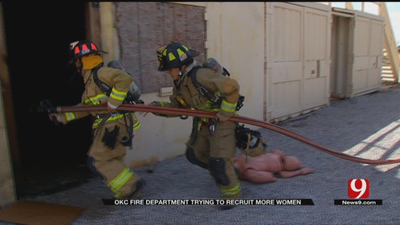 OKCFD Recruiting Women With Hands-On Camp