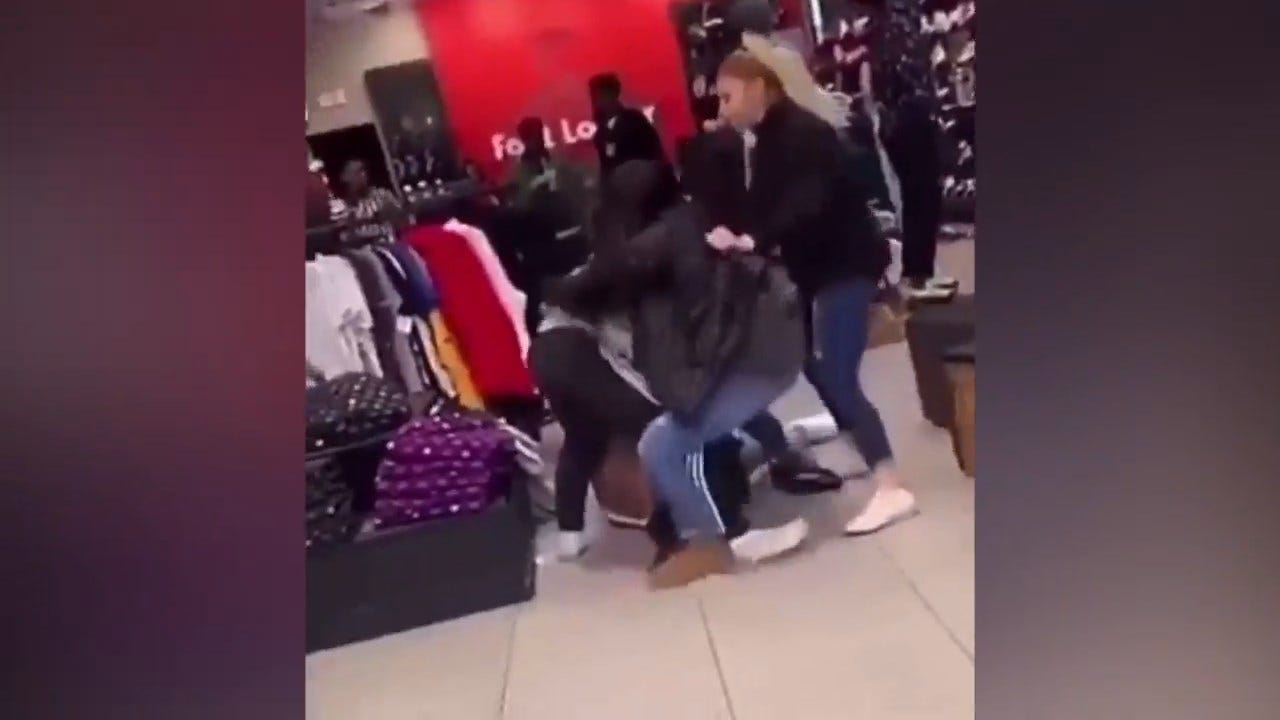 Viewer Sends Social Media Video Of Fight Before Penn Square Mall Shooting
