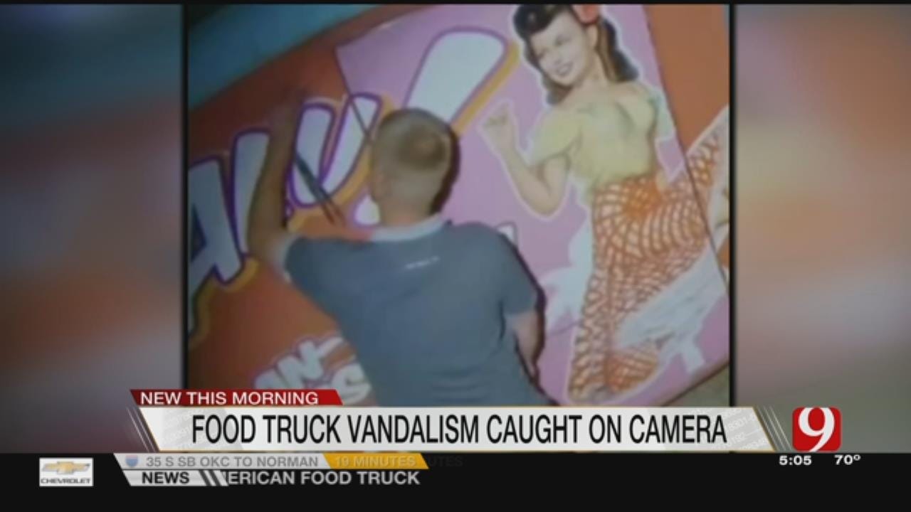 Metro Food Truck Vandalized